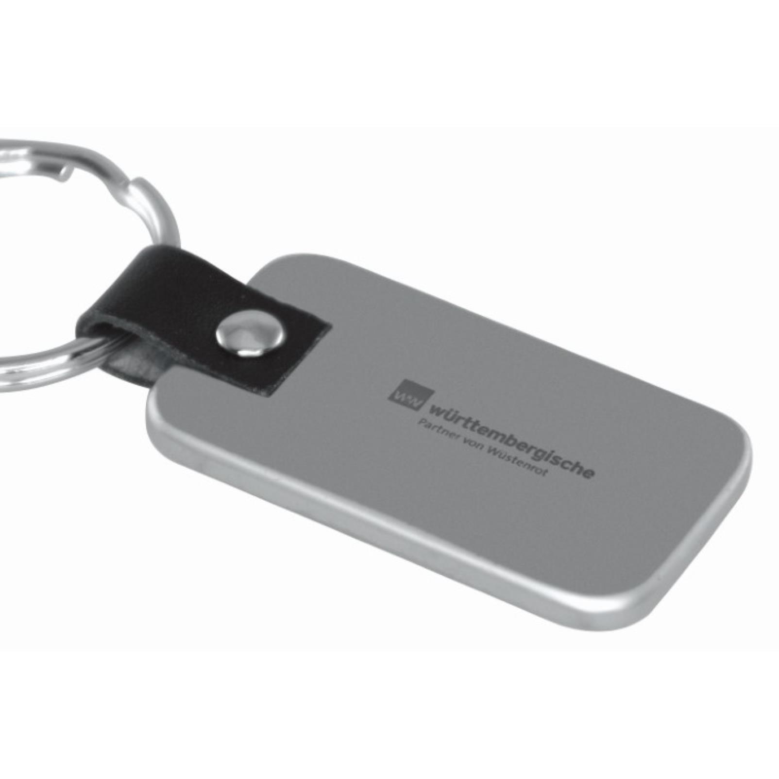 Metmaxx® Schlüsselanhänger ´RepresentativeMetal´ silber