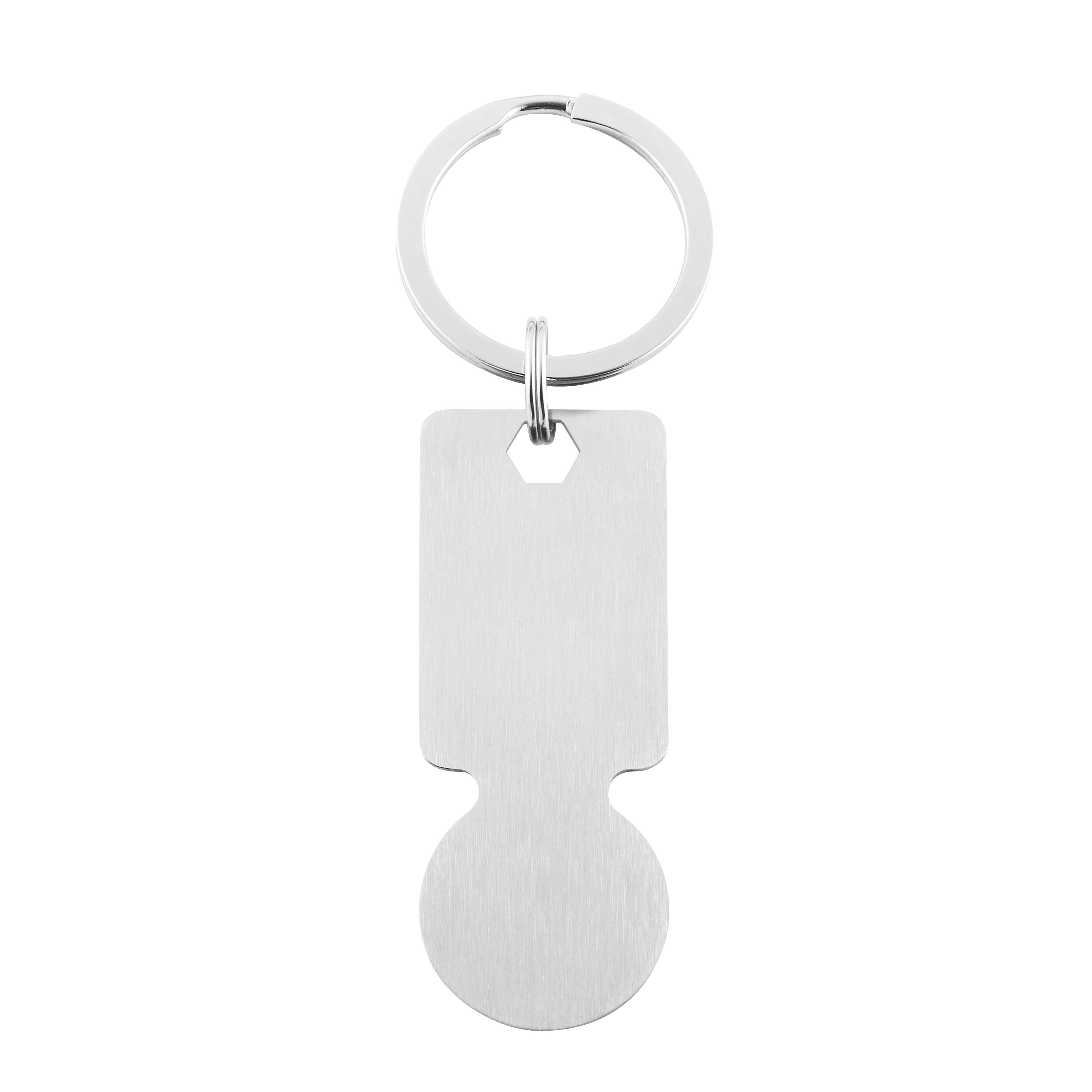 Metmaxx® EK-Schlüsselanhänger ´Style&Shop´ silber