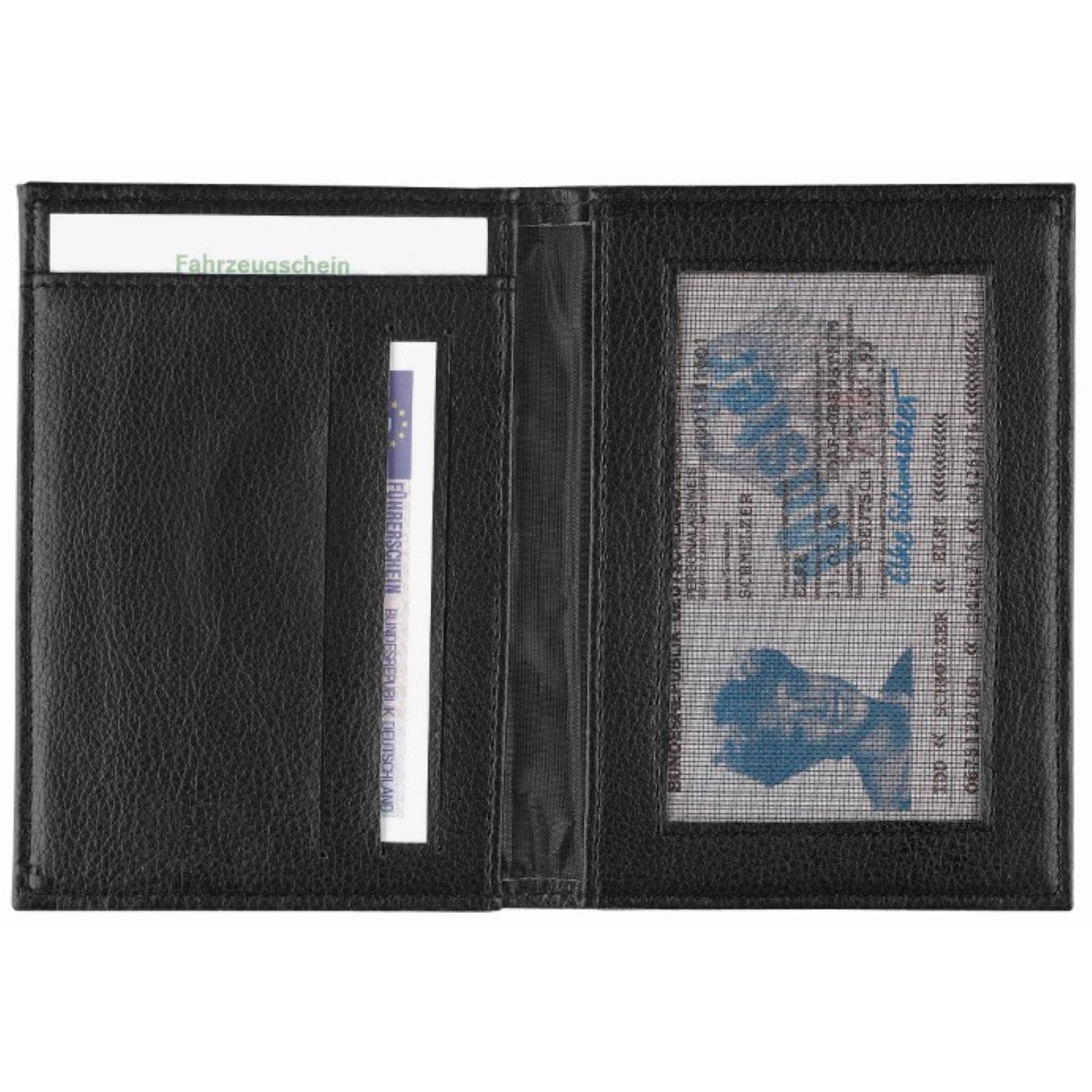 CreativDesign® Ausweistasche ´LookBasic´ schwarz