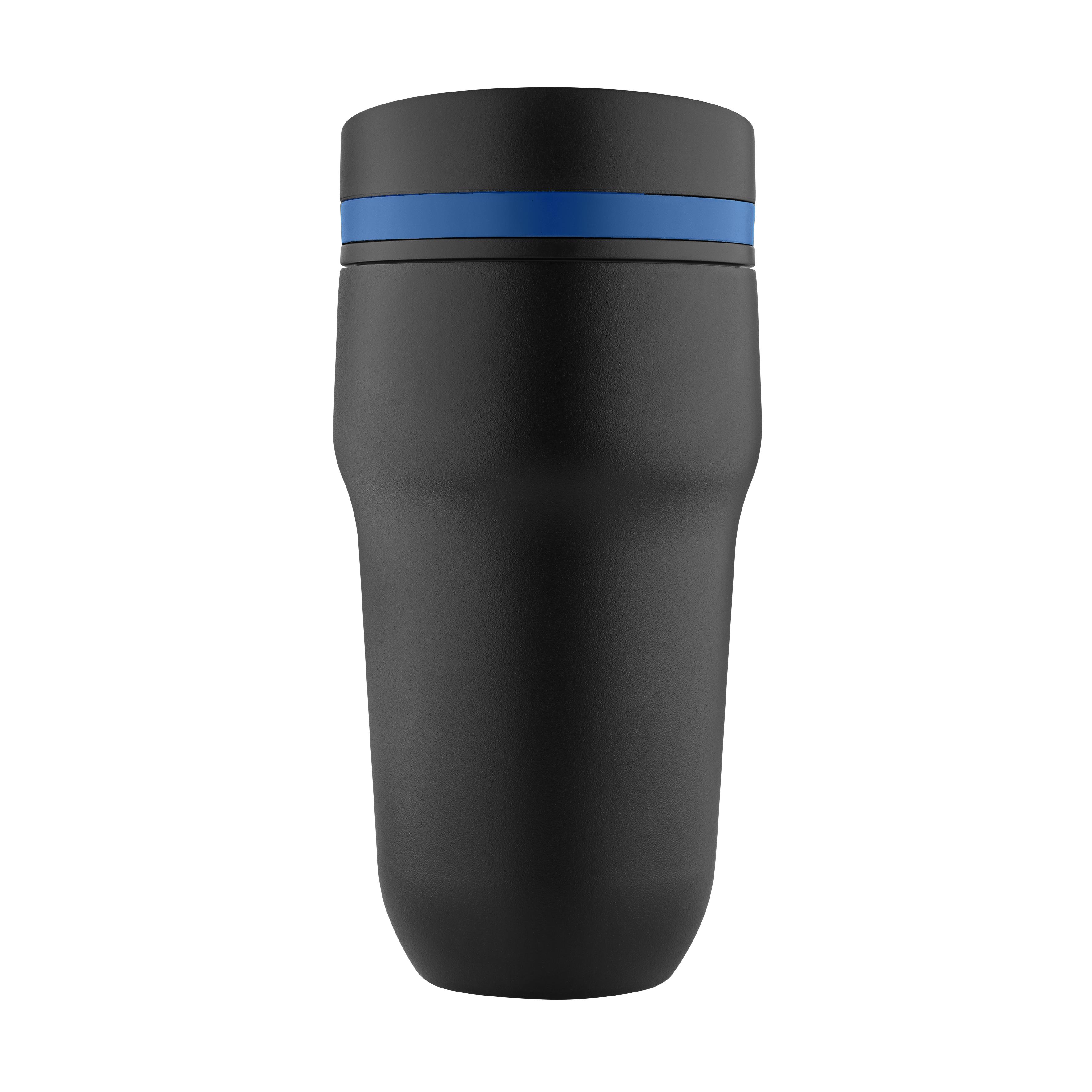 schwarz / blau