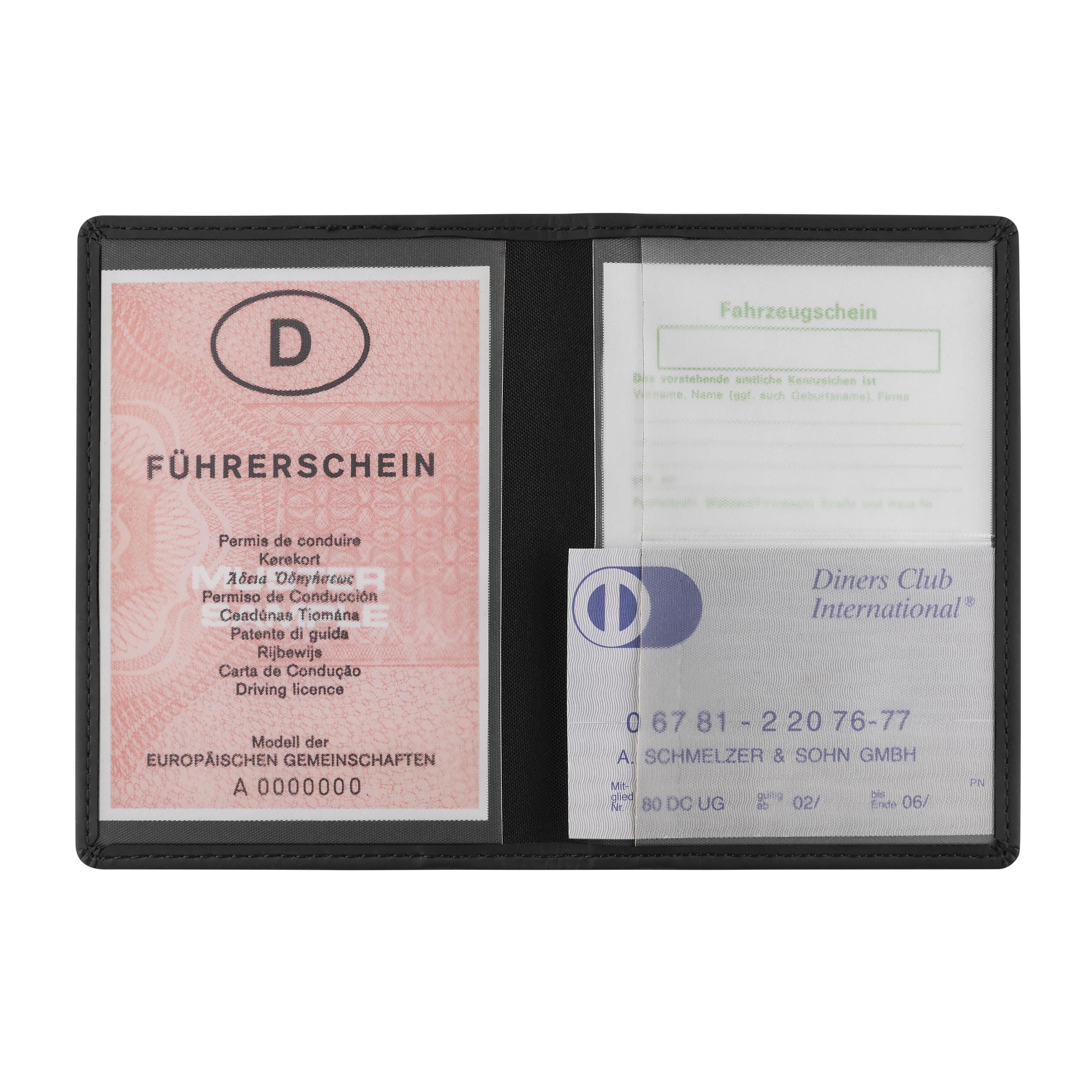 Blackmaxx® Ausweistasche ´ColourCraft´ schwarz
