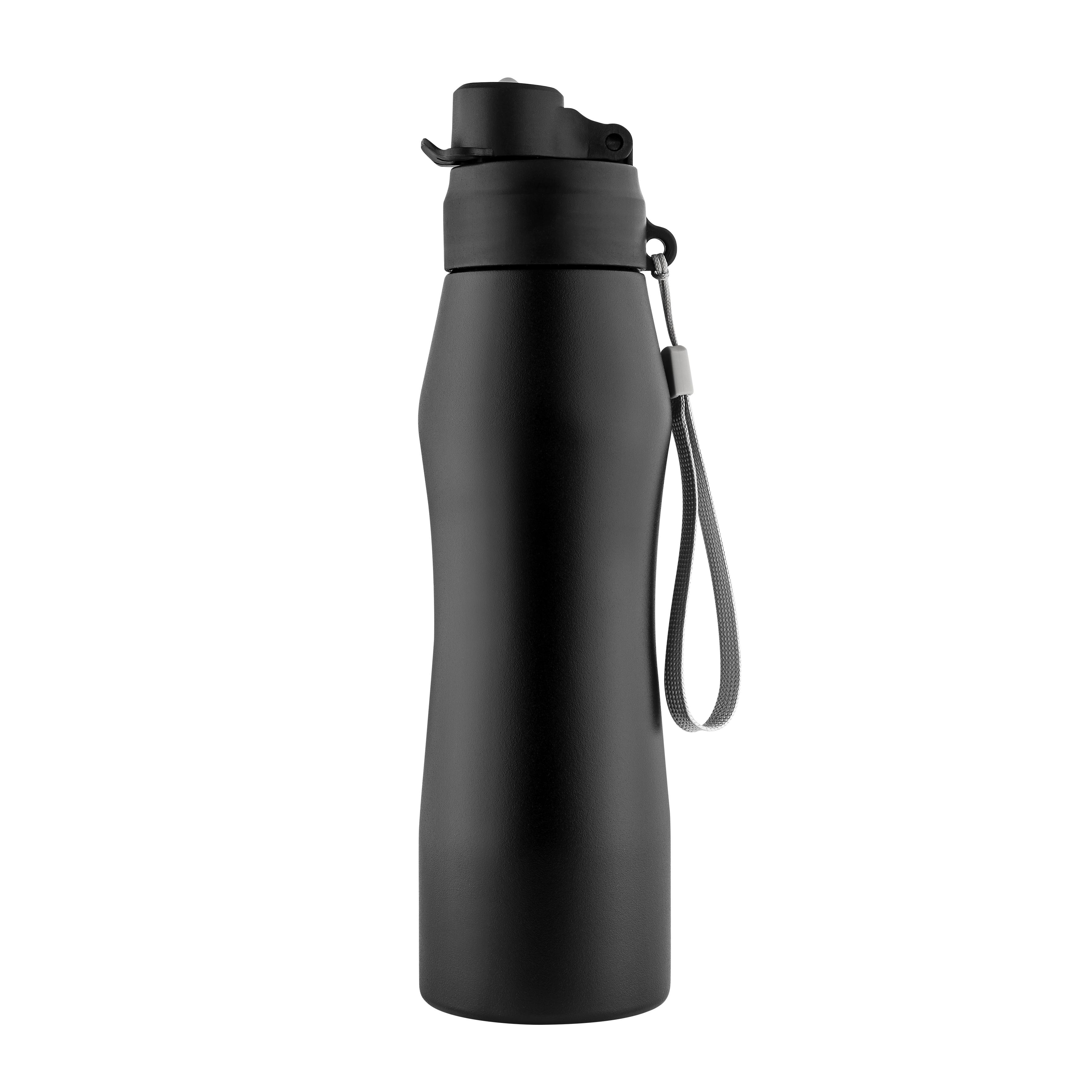 Metmaxx® Wasserflasche ´GenerationRefill´ schwarz