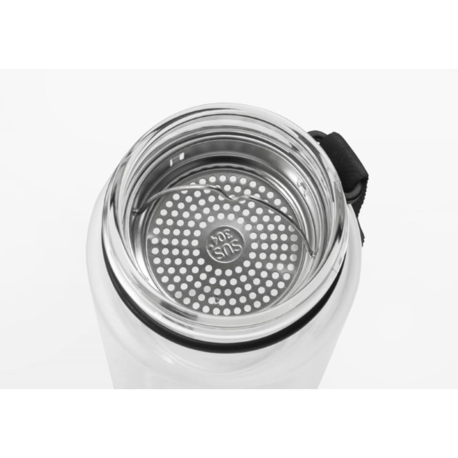 Metmaxx® Wasserflasche ´GenerationRefillGourmet´ transparent