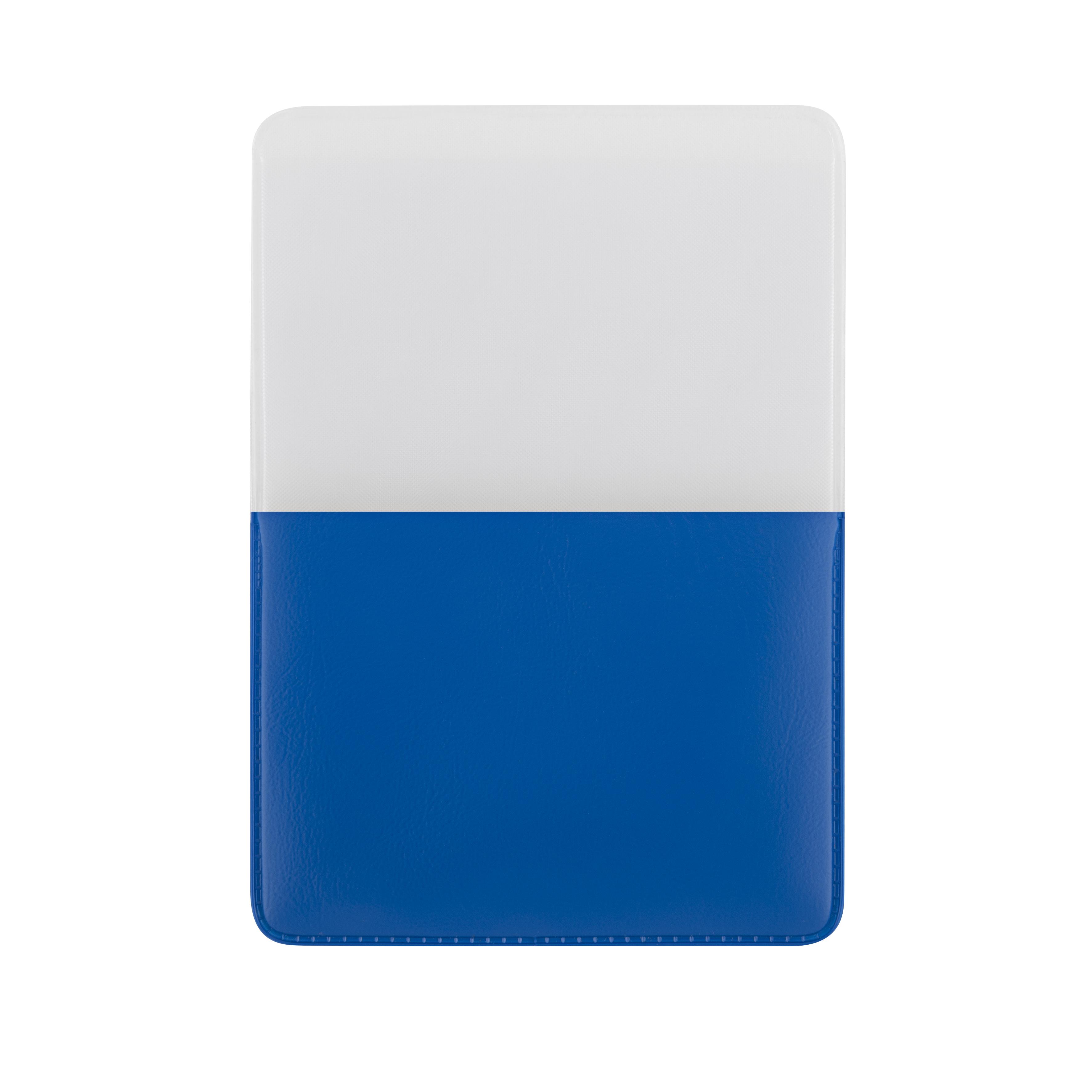 CreativDesign® KFZ-Scheinhülle ´Steck!´ Normalfolie blau