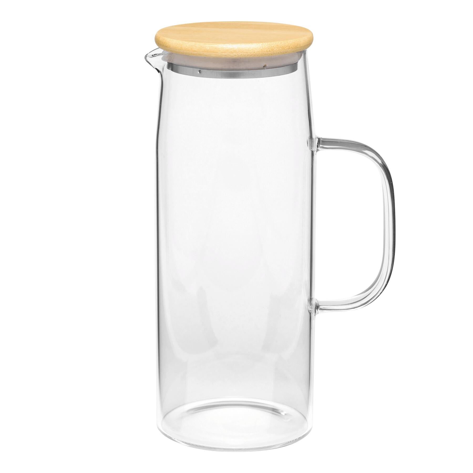 BAMBOO PITCHER - Glas-Karaffe