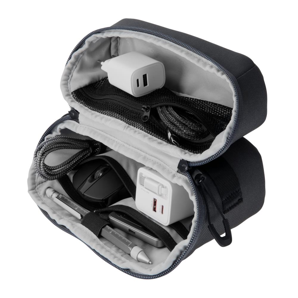 TROIKA Kabeltasche BLUE CYCLE TECH 2 GO
