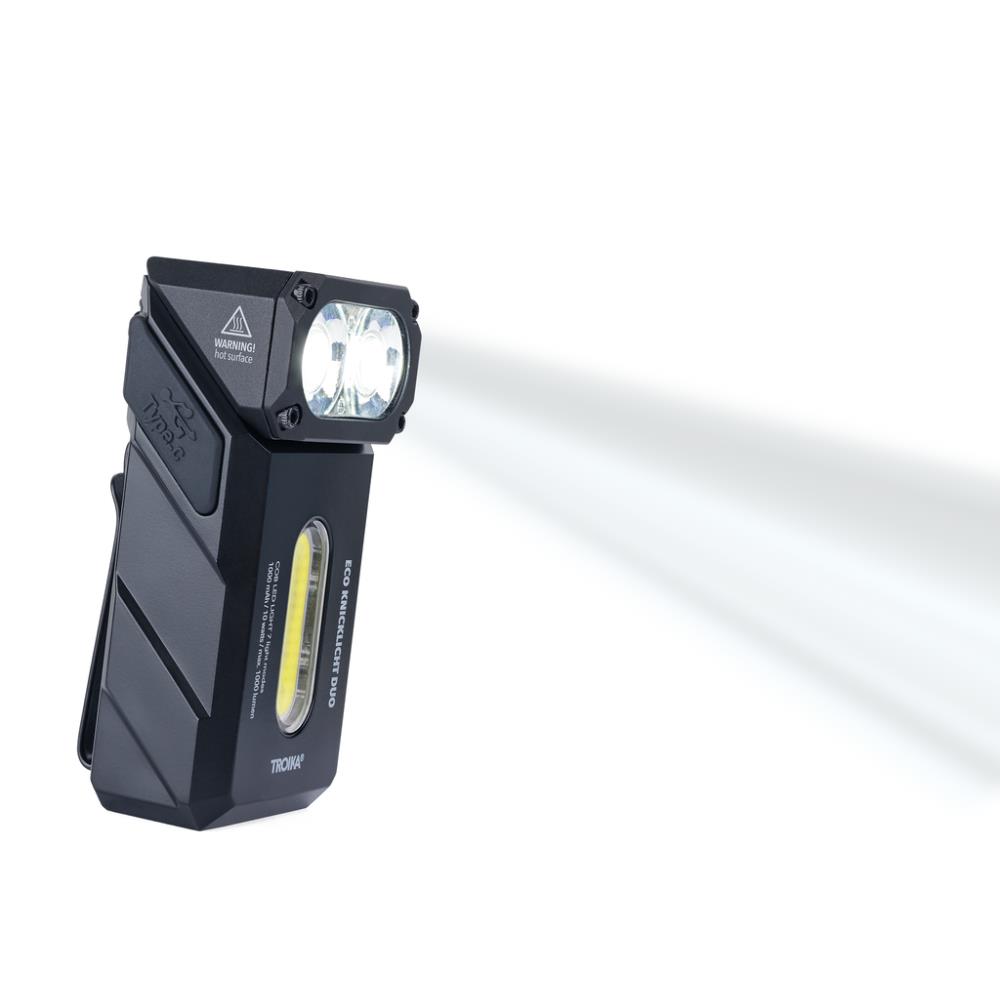 TROIKA Taschenlampe ECO KNICKLICHT DUO