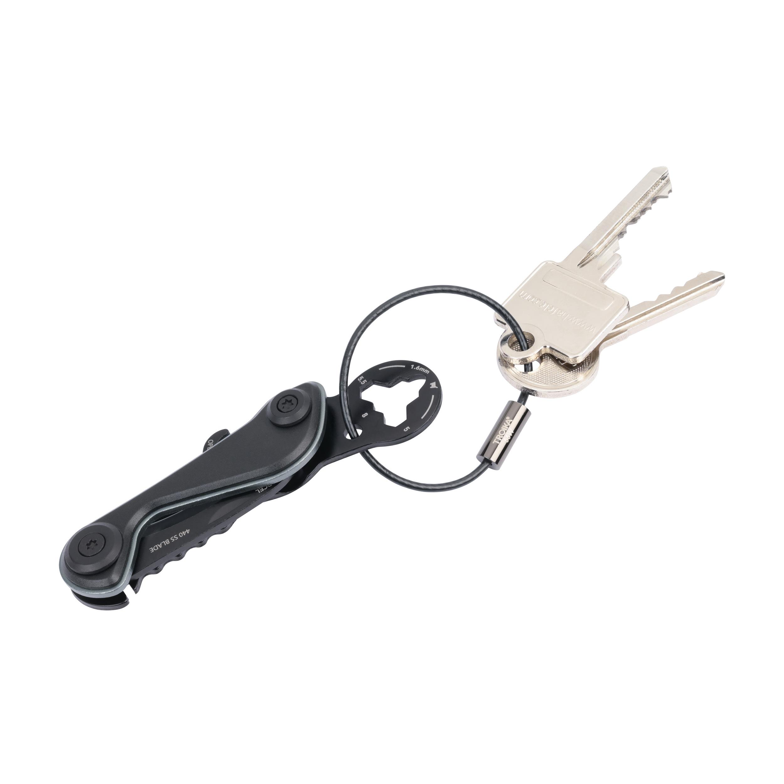 TROIKA Mini-Werkzeug PARCEL CUT & CART