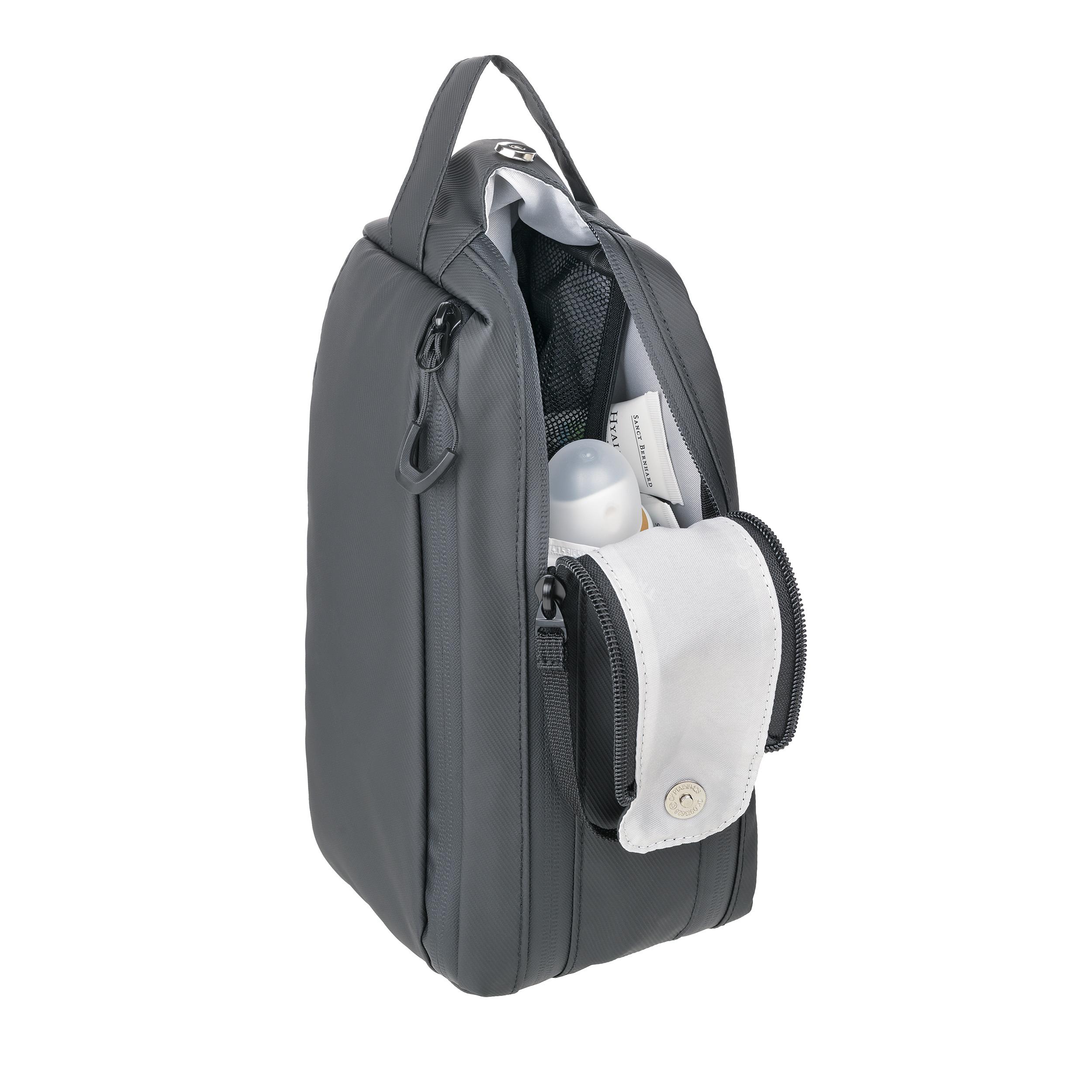 TROIKA Kulturbeutel TROIKA BLACK WASHBAG 2