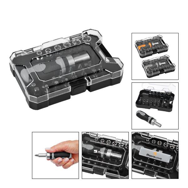 Bit-Set ´Forte Pocket Driver 27 HC grau´
