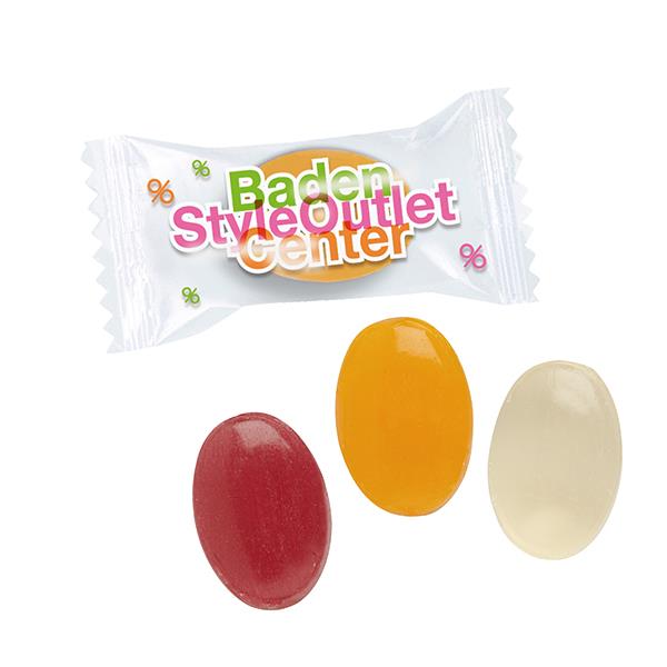 Spezialitäten-Bonbons im Flowpack