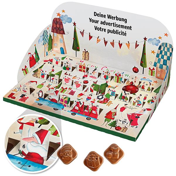 Pop-Up Schoko-Adventskalender