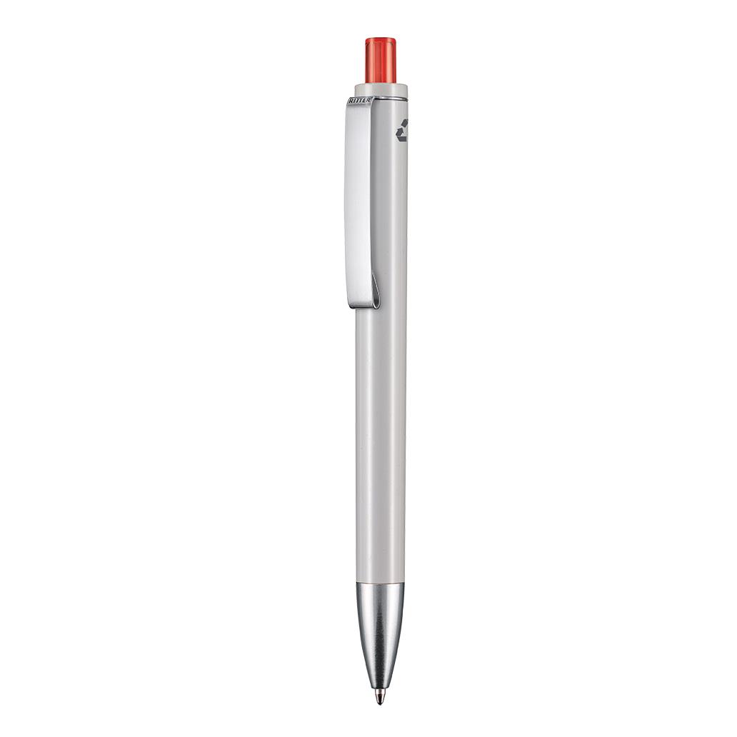 grau recycled (PCR)/feuer-rot TR/FR