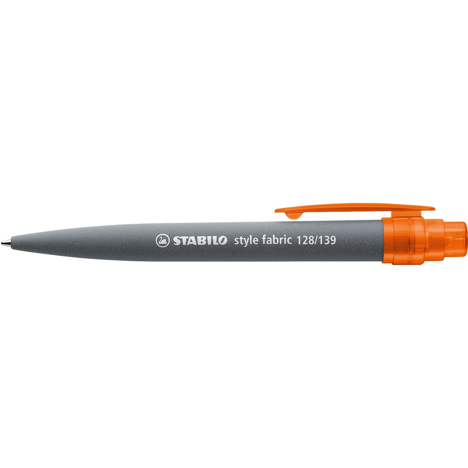 grau/transparent orange