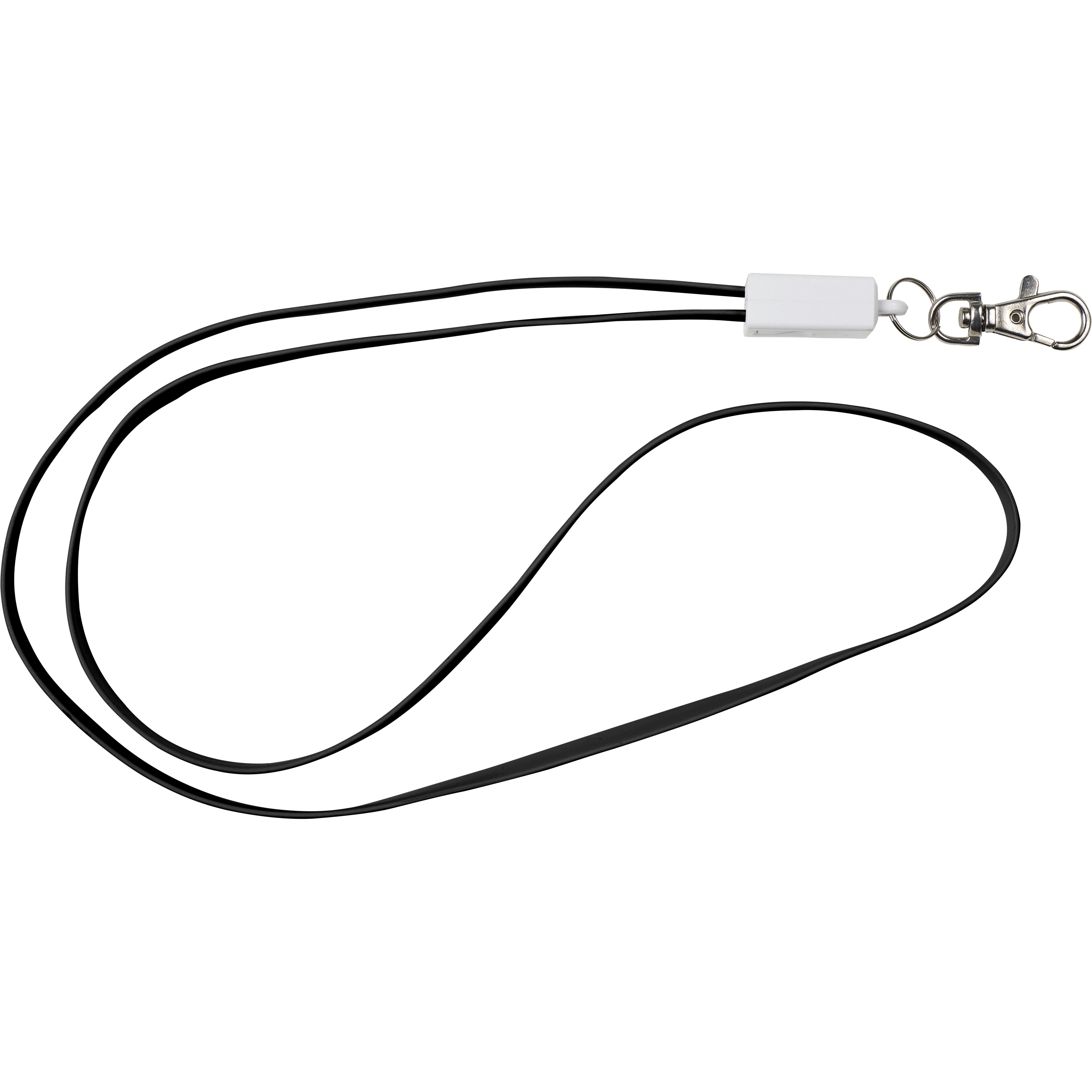 Schlüsselband mit Ladekabel Marguerite | 3-in-1