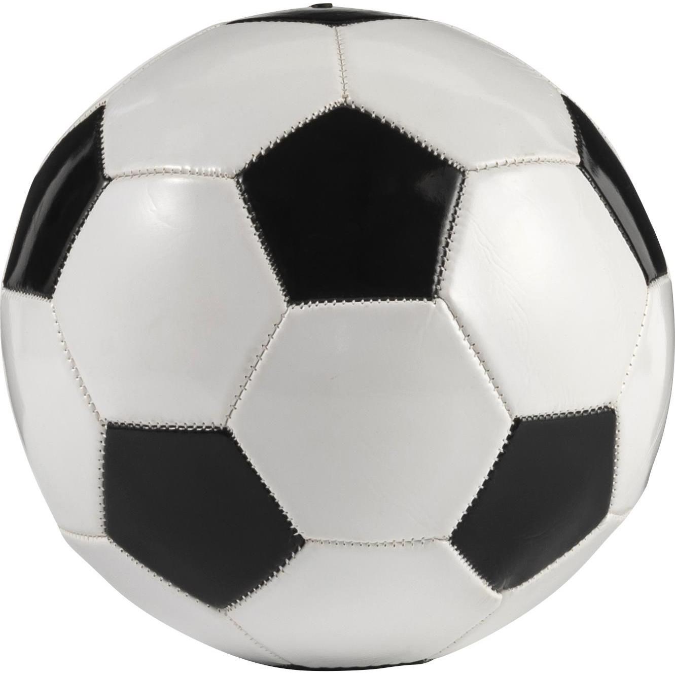 Fußball Ariz | Kunststoff | Größe 5 | Klassisch schwarz-weiß