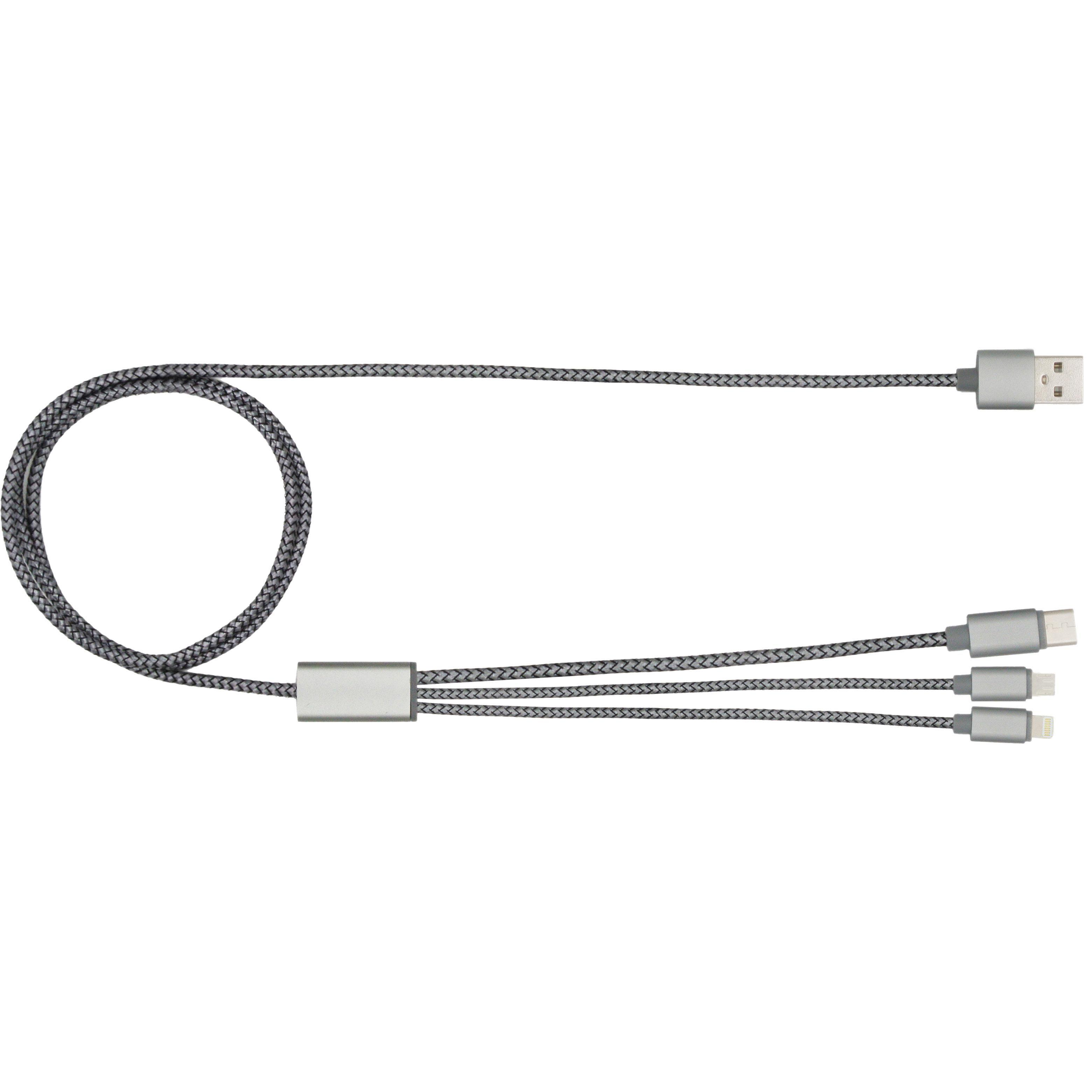 BrandCharger Ladekabel Trident 2+ | 3-in-1