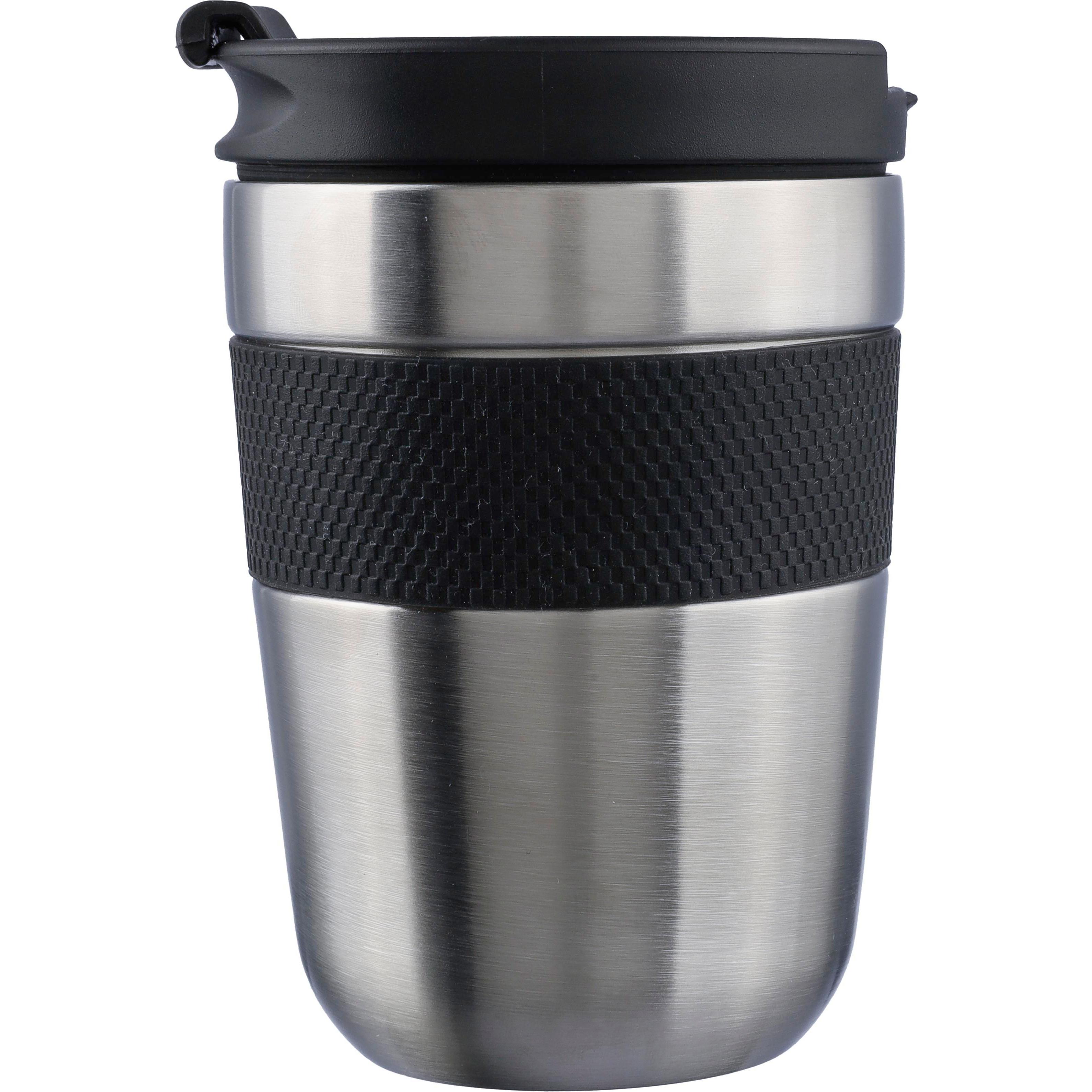 Trinkbecher Keith | Edelstahl | 300 ml | Silikongriff