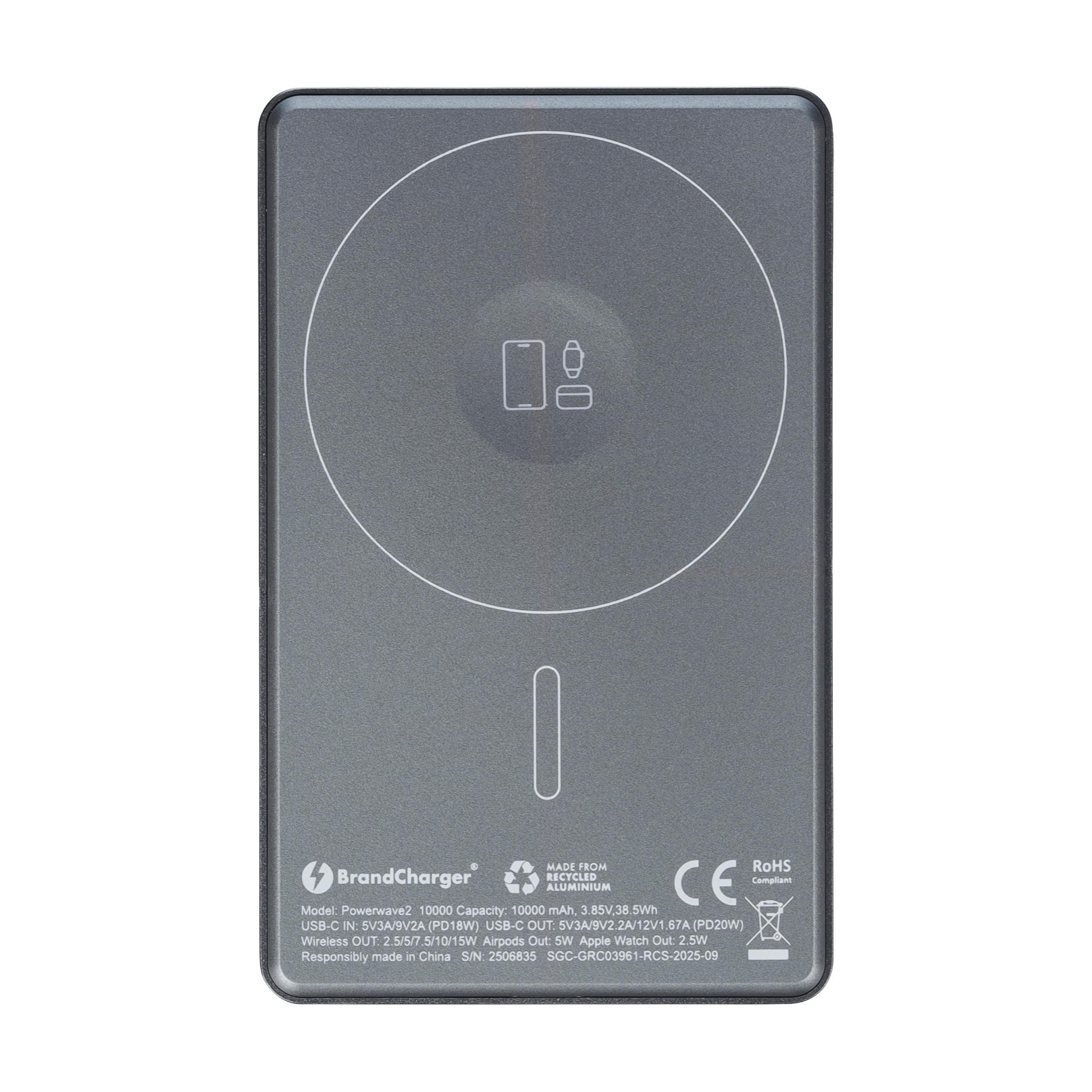 BrandCharger Powerbank Powerwave 2 | 10.000 mAh
