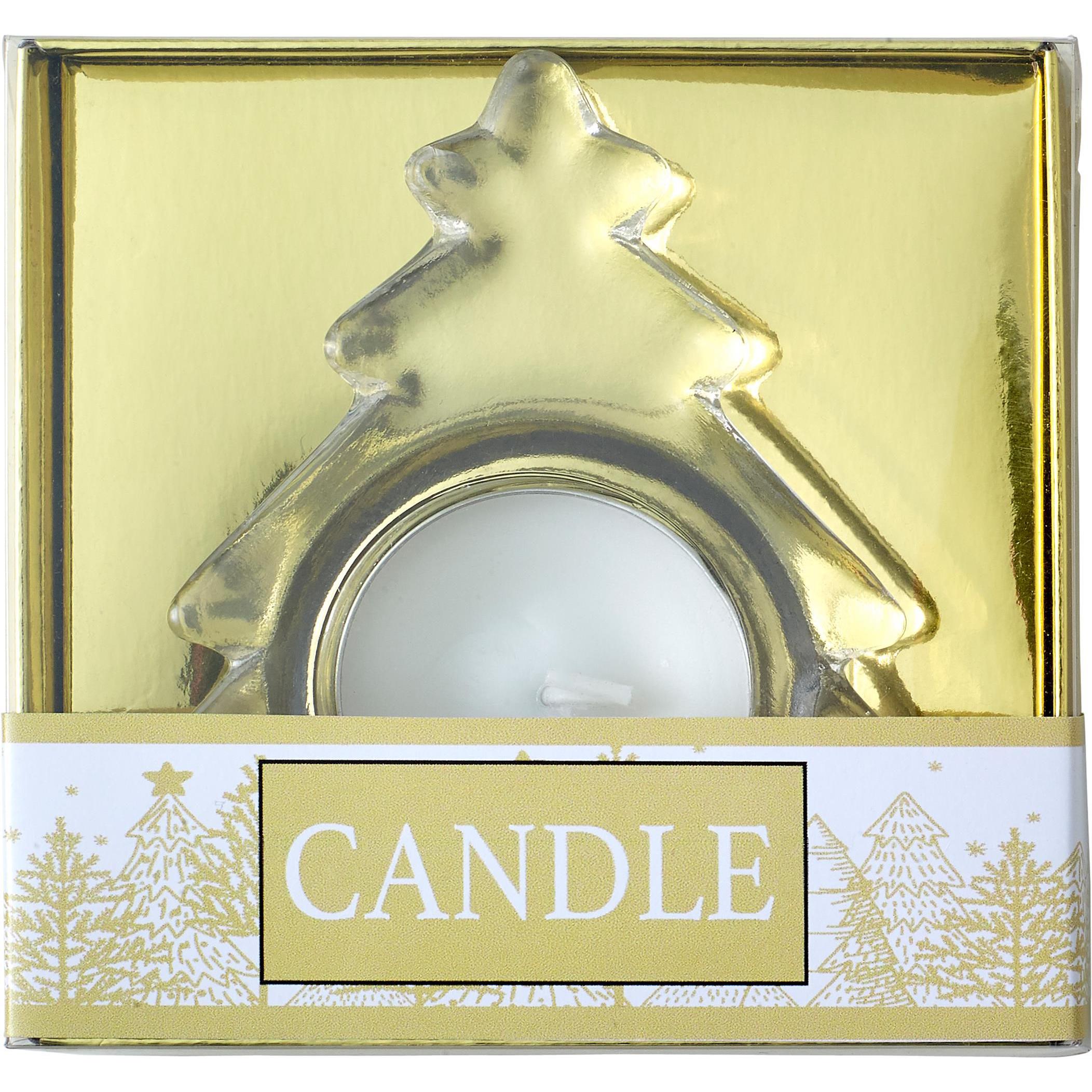 Teelichthalter Casey | Glas | Weihnachtsbaum