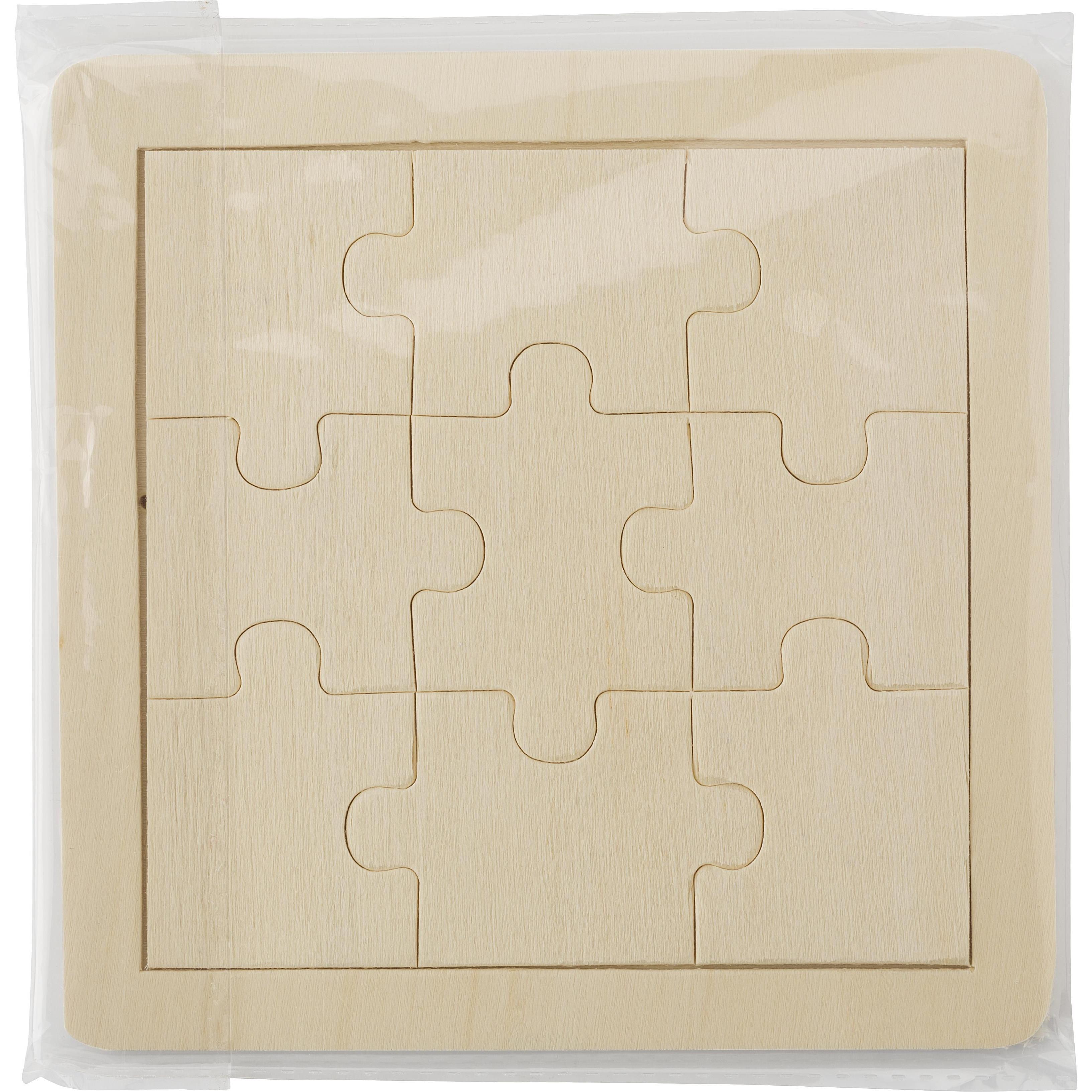 Neunteiliges Puzzle aus Holz Alvaro