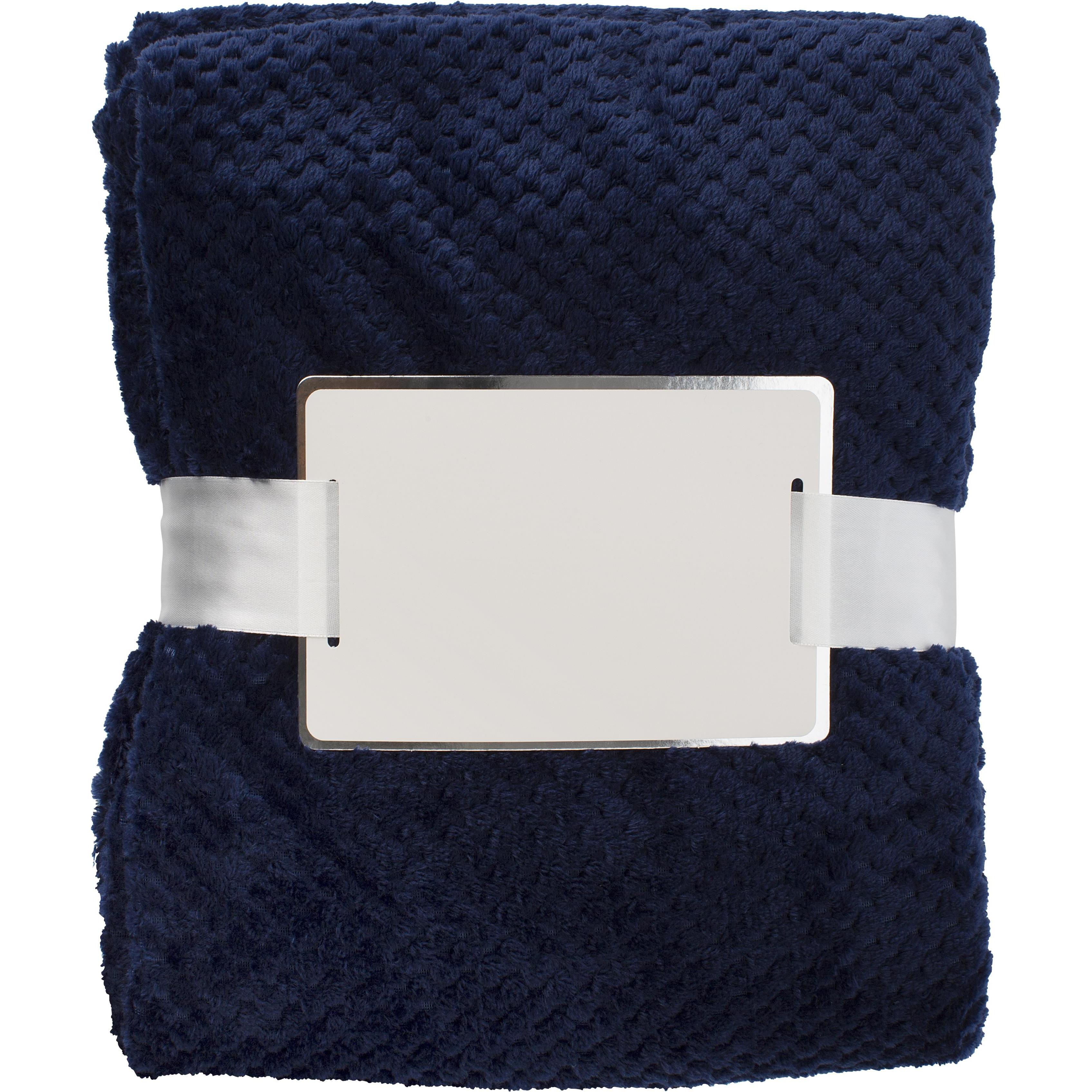 Decke Nikolai | Flanell-Fleece 230 g/m² | Waffeldesign