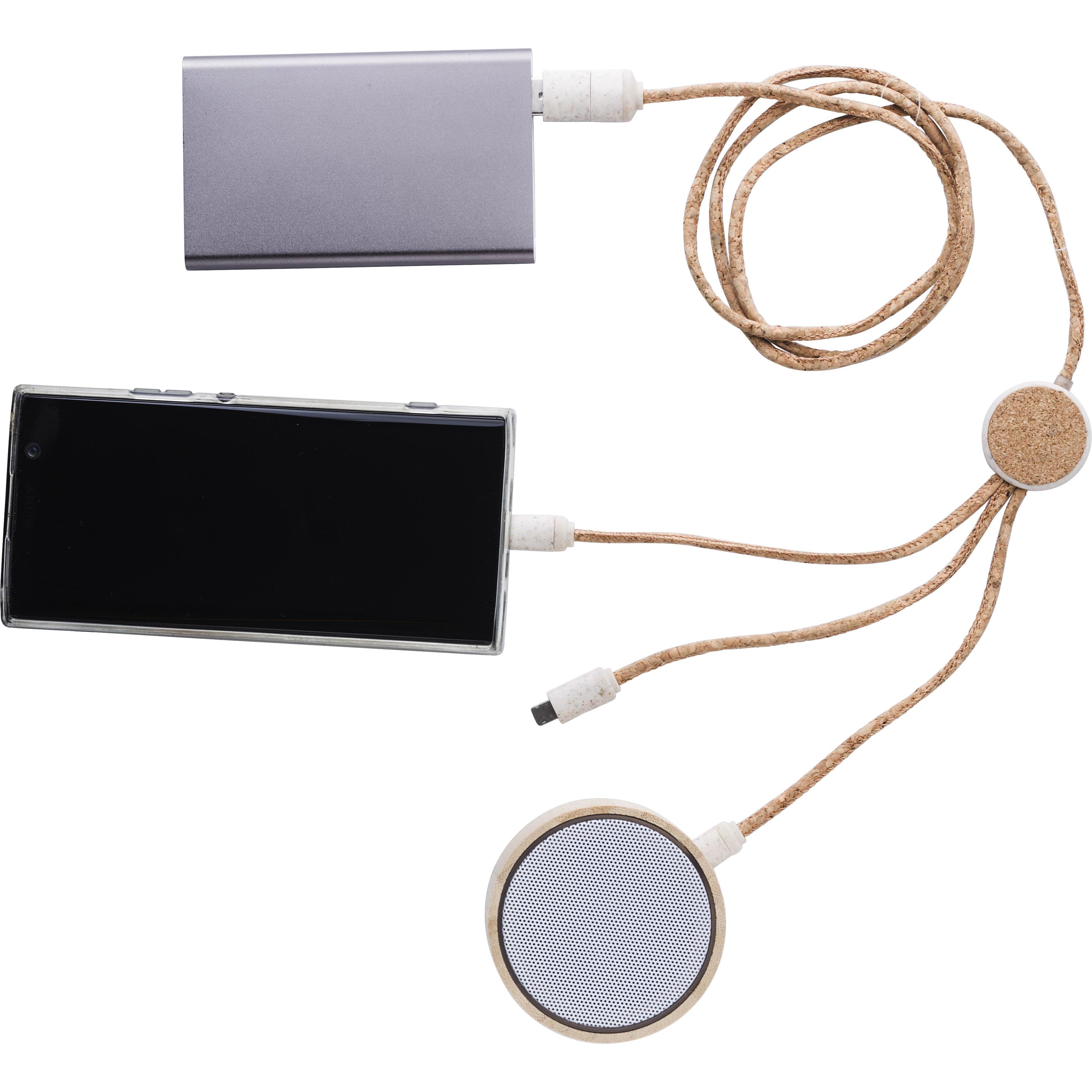 Ladekabel | Kork | 4-in-1 | 1,20 m
