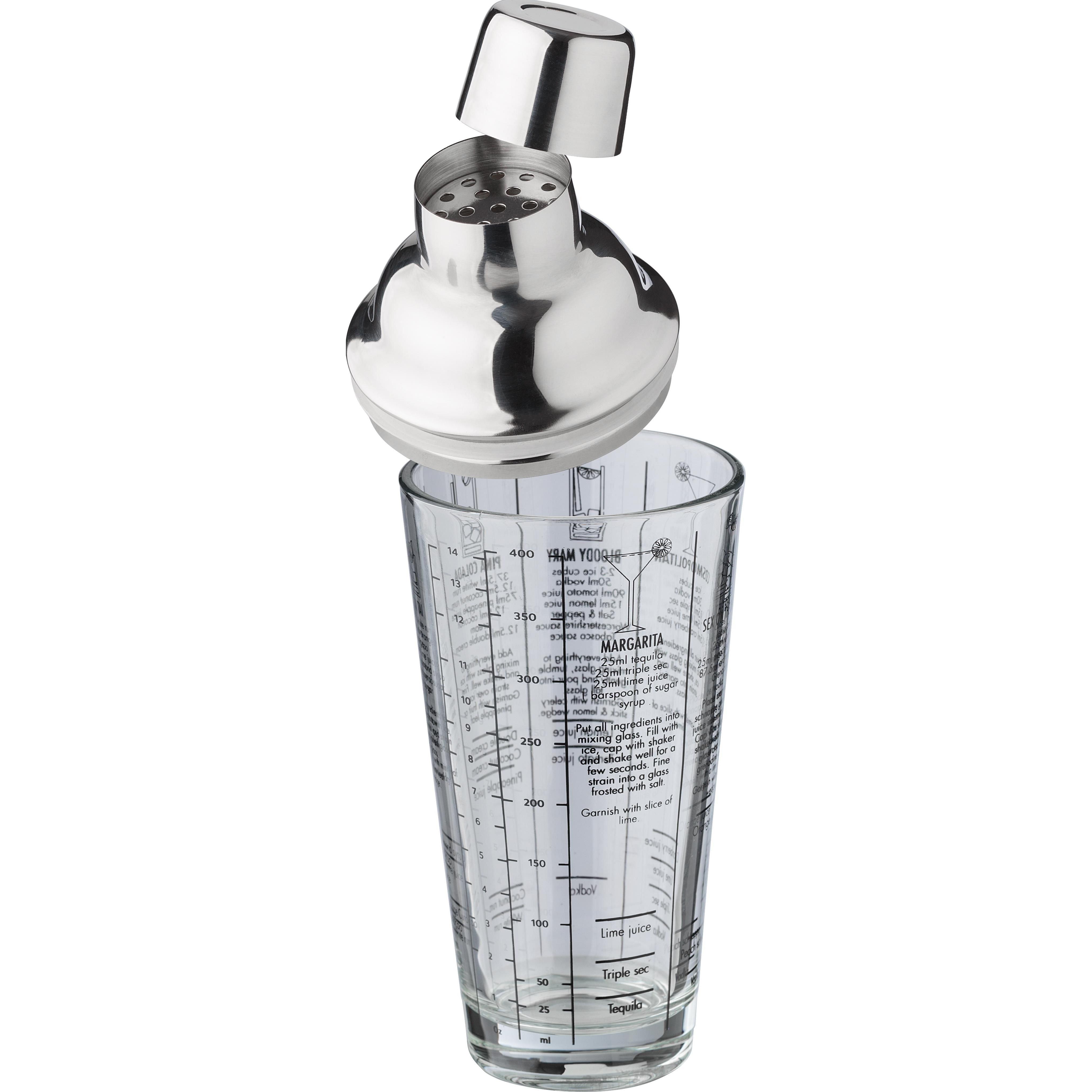 Cocktailshaker Adela | Glas | 400 ml