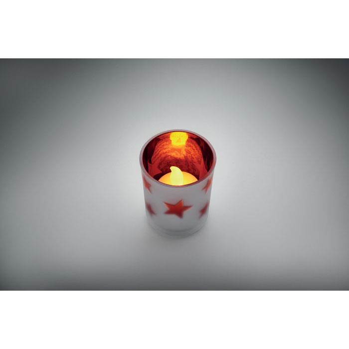 LED-Teelicht im Glashalter