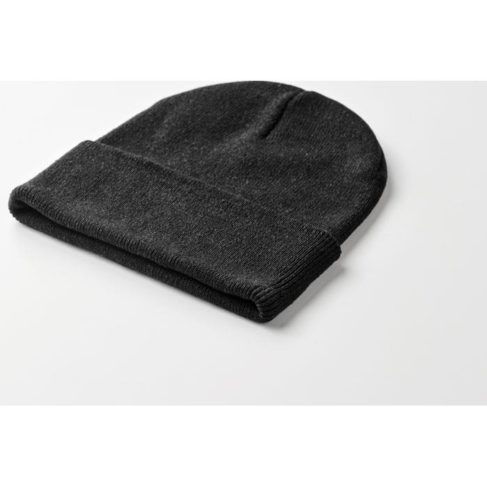 Beanie mit Bündchen