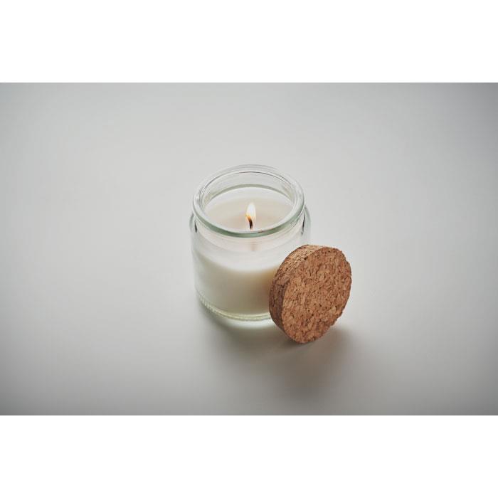 Kerze aus Pflanzenwachs 70g