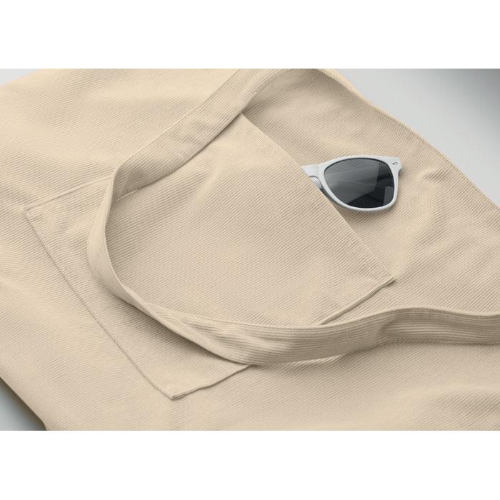 Einkaufstasche Kord-Polyester