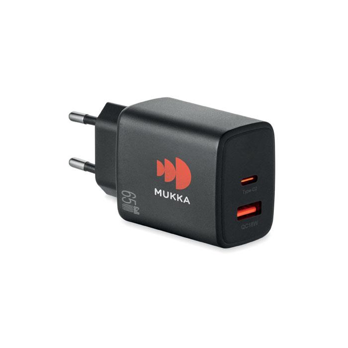 EU-2 poliger-Adapter/Ladegerät