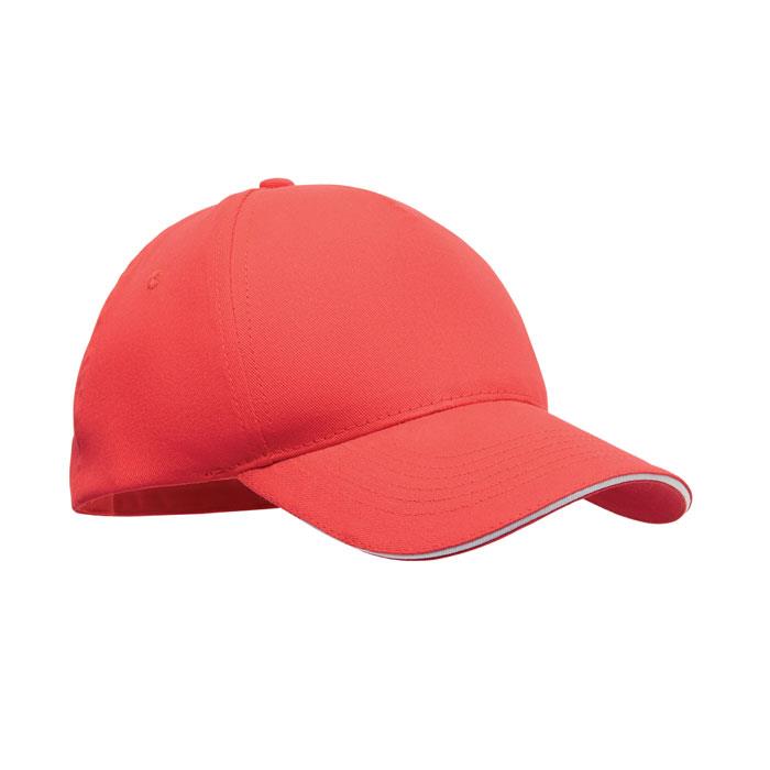 Baseball cap 5 panels 180gr