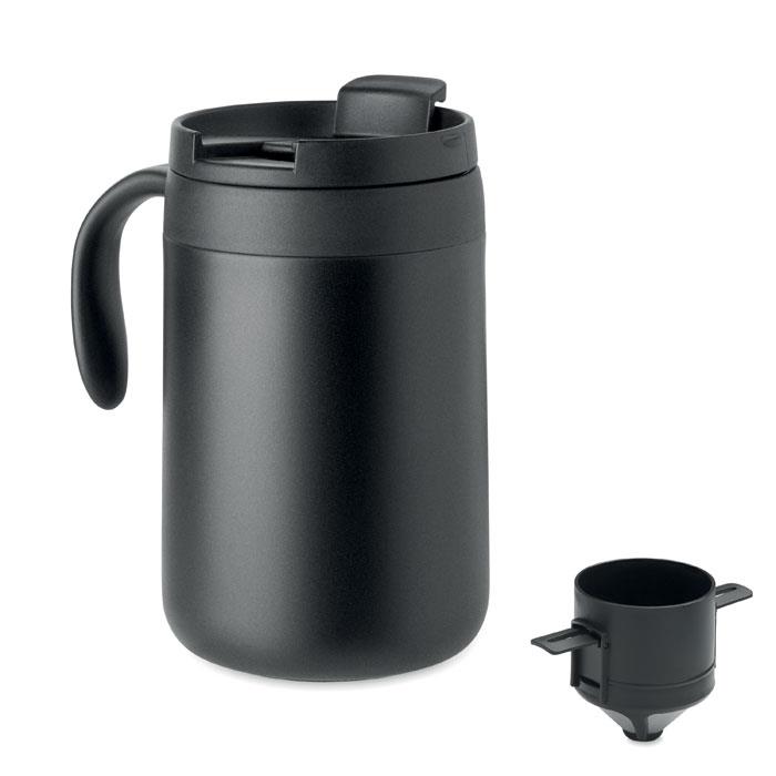 Doppelwandiger Becher & Filter