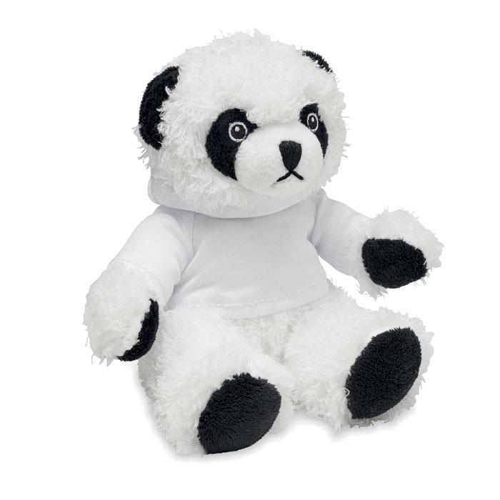 Pl�sch-Panda mit Hoody
