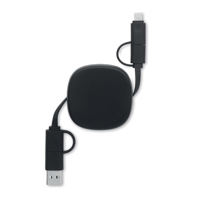 Einziehbares Ladekabel 60W