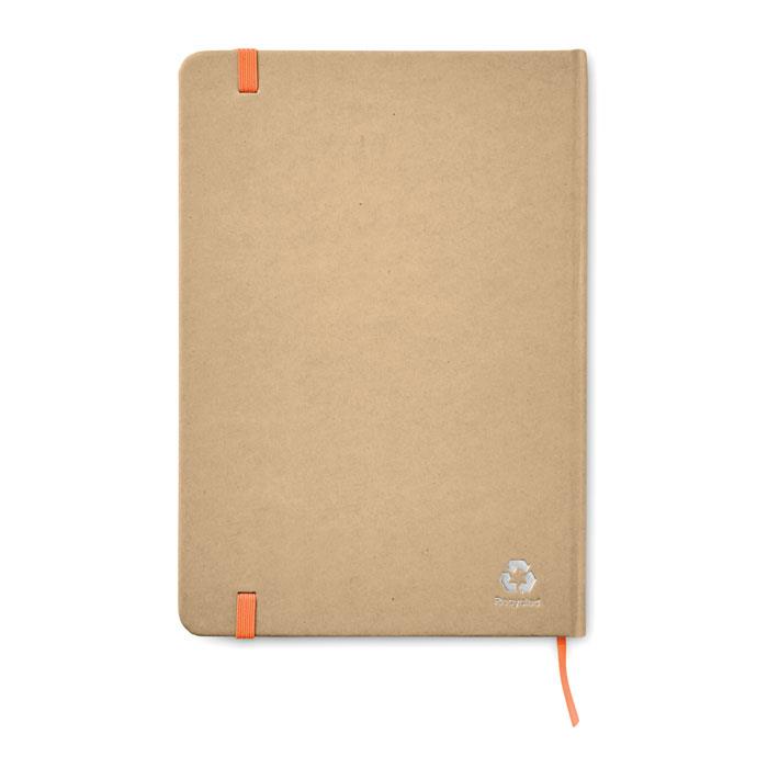DIN A5 Notizbuch recycelt