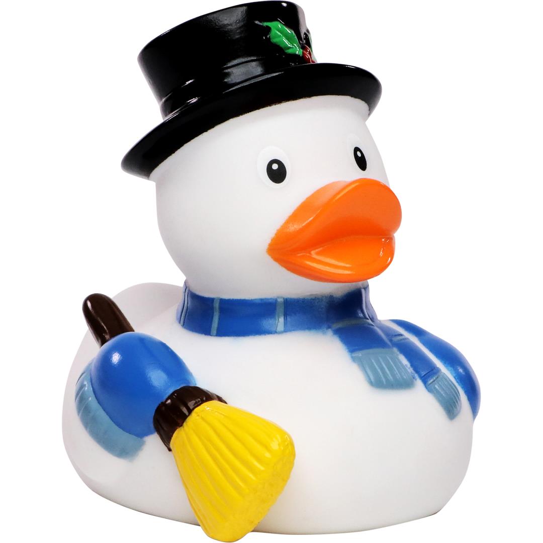 Quietsche-Ente Schneemann