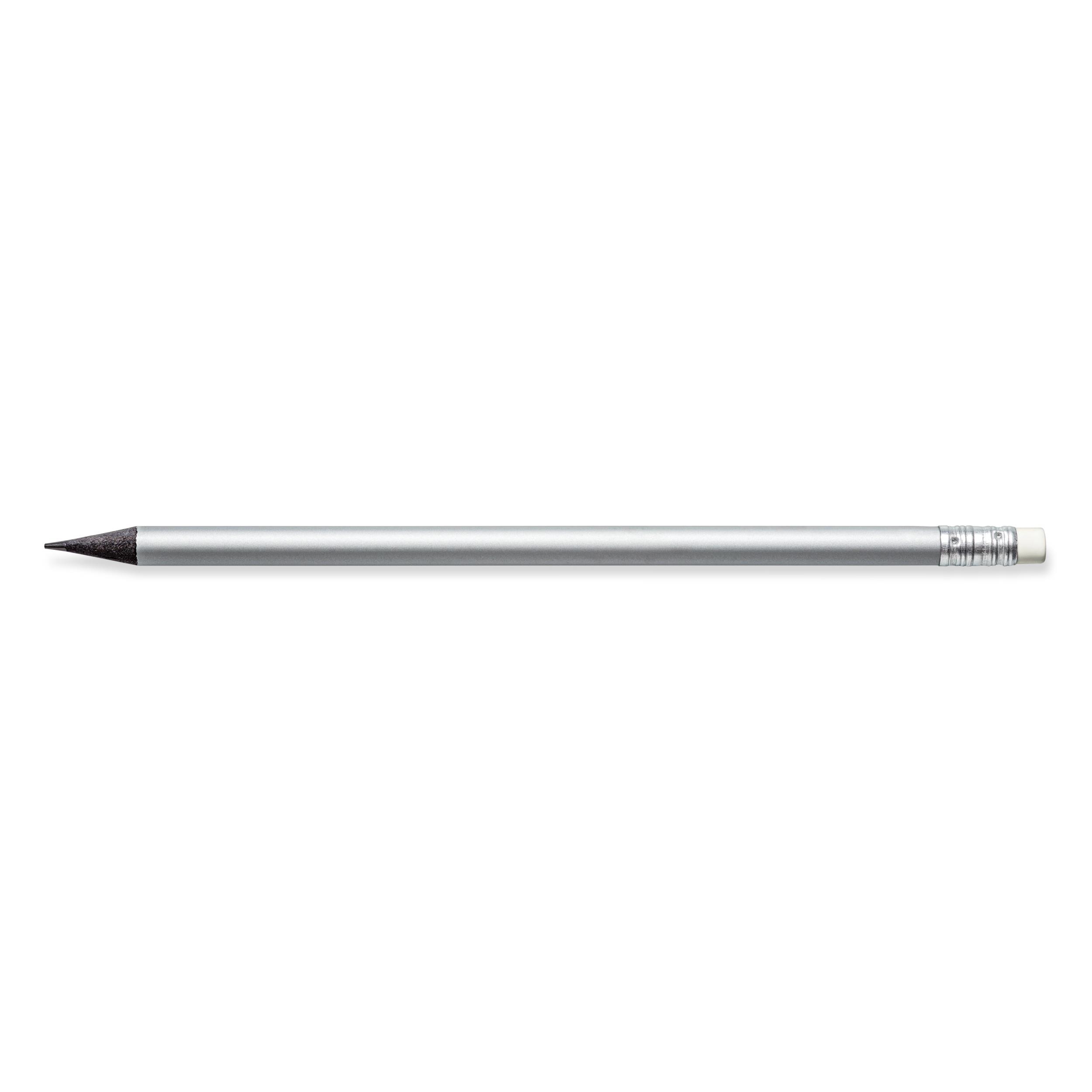 STAEDTLER Bleistift schwarz durchgefärbtes Holz, mit Radiertip