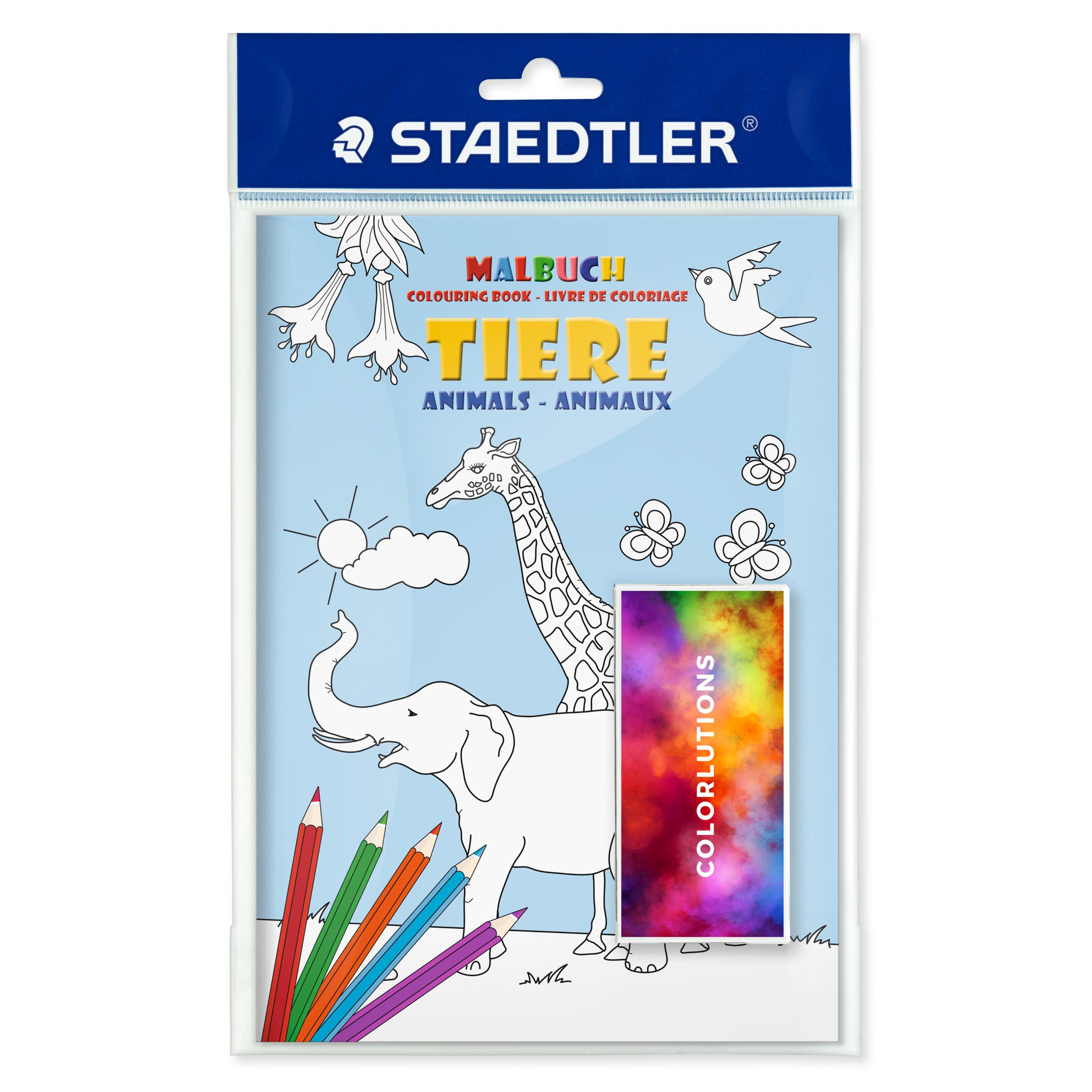 STAEDTLER Malbuch-Set ´Tiere´