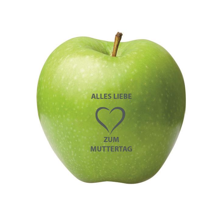 LogoFrucht Apfel gr�n Muttertag