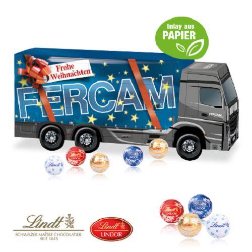 3D Adventskalender �LKW� mit Lindt Schokolade mit