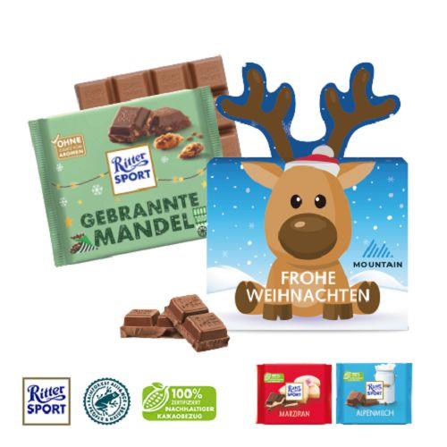 Schokotafel Ritter SPORT �Rentier� Ritter SPORT