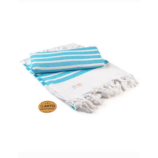 White Aqua Blue