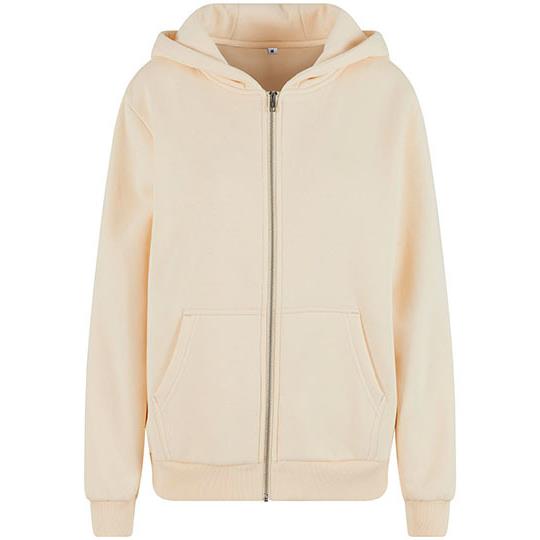 Ladies Fluffy Zip Hoody