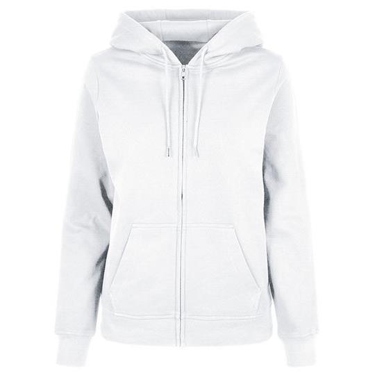 Ladies Basic Zip Hoody