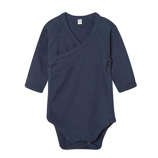Baby Long Sleeve Kimono Bodysuit