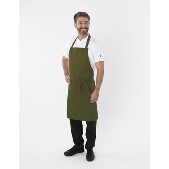 Bib Apron With Adjustable Halter