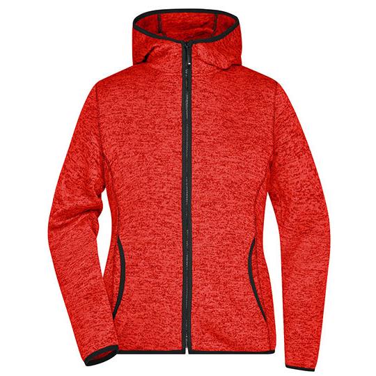 Red Melange Black